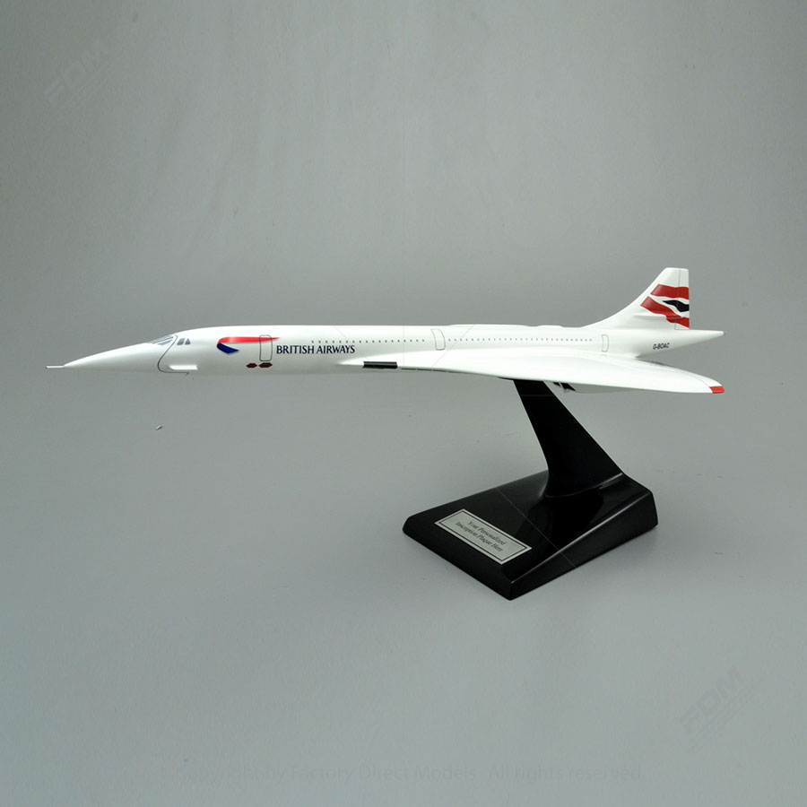 Aerospatiale BAC Concorde SST British Airways Model Aerospatiale BAC Concorde SST British Airways Model