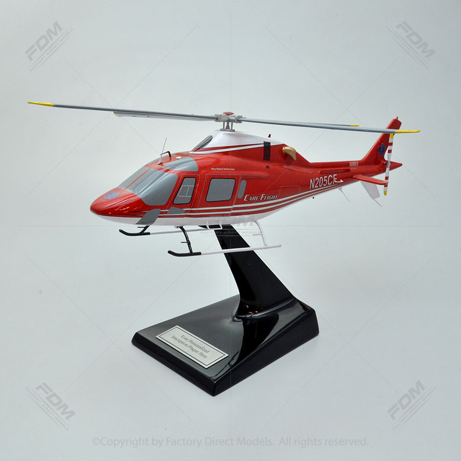 AgustaWestland AW119 Helicopter Model AgustaWestland AW119 Helicopter Model