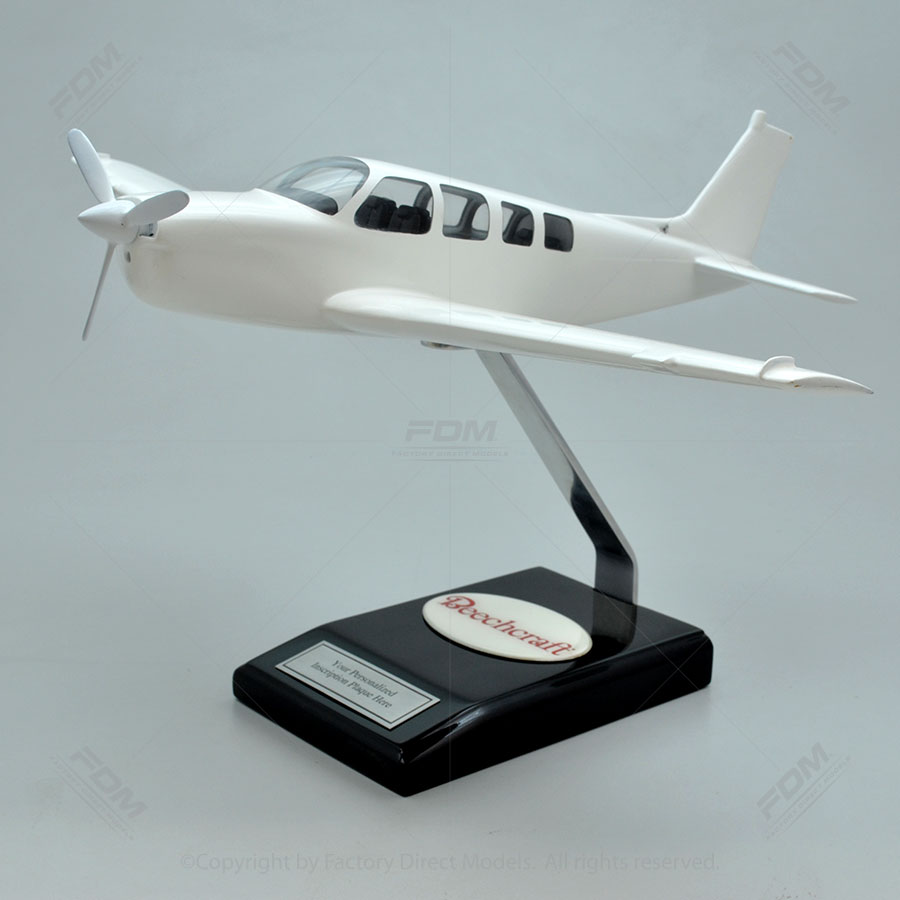 Your Custom Painted Beechcraft G36 Bonanza Model with Detailed Interior Your Custom Painted Beechcraft G36 Bonanza Model with Detailed Interior