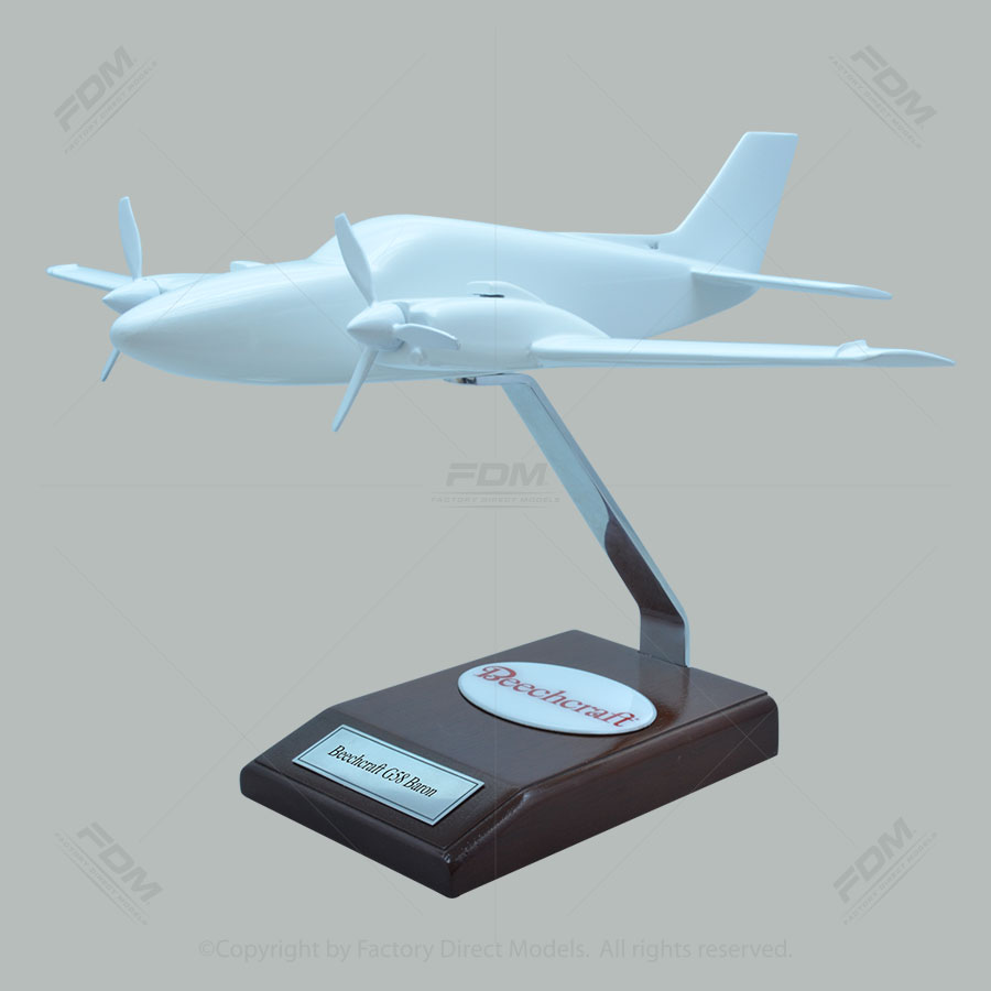 Your Custom Painted Beechcraft G58 Baron Scale Model Your Custom Painted Beechcraft G58 Baron Scale Model
