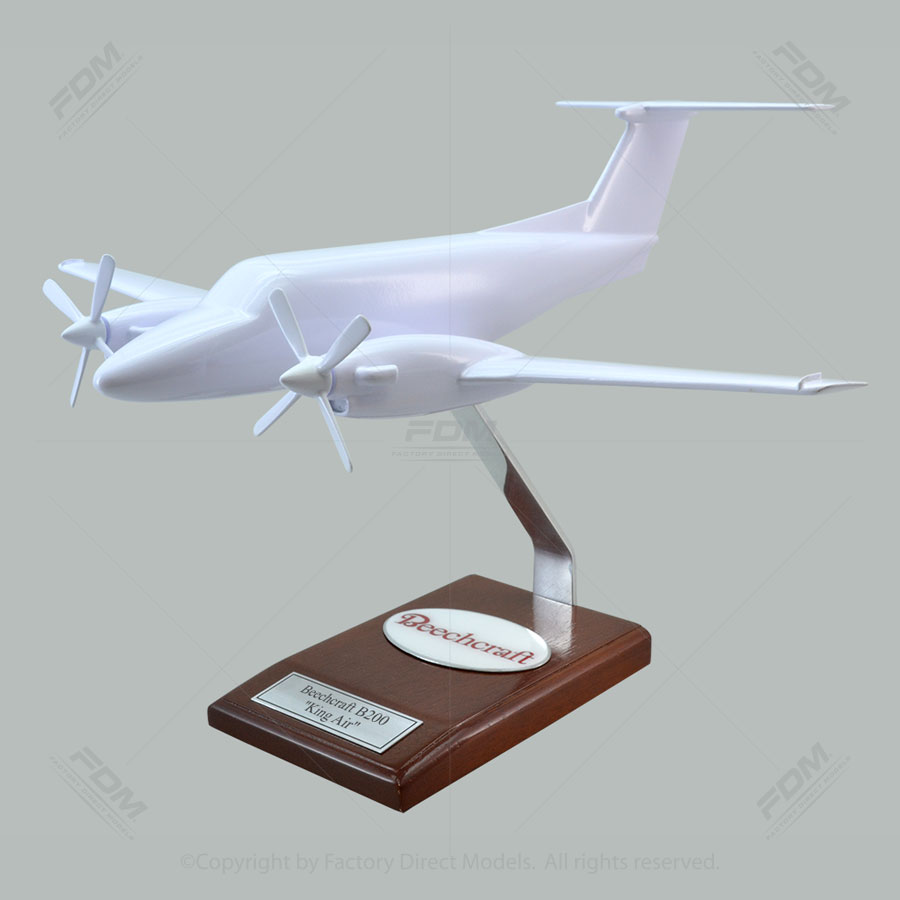 Your Custom Painted Beechcraft B200 King Air Scale Model Airplane Your Custom Painted Beechcraft B200 King Air Scale Model Airplane