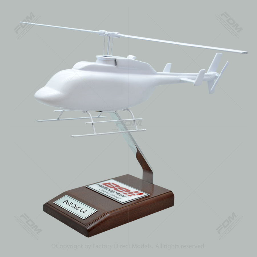 Your Custom Painted Bell 206 L4 Scale Model Your Custom Painted Bell 206 L4 Scale Model