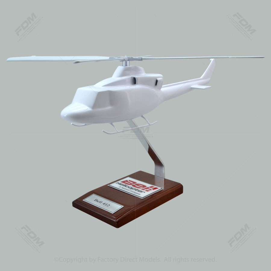 Your Custom Painted Bell 412 Scale Model Helicopter Your Custom Painted Bell 412 Scale Model Helicopter