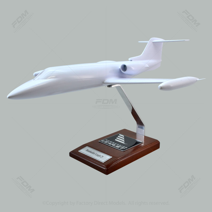 Your Custom Painted Bombardier-Lear Learjet 25 Scale Model Airplane Your Custom Painted Bombardier-Lear Learjet 25 Scale Model Airplane