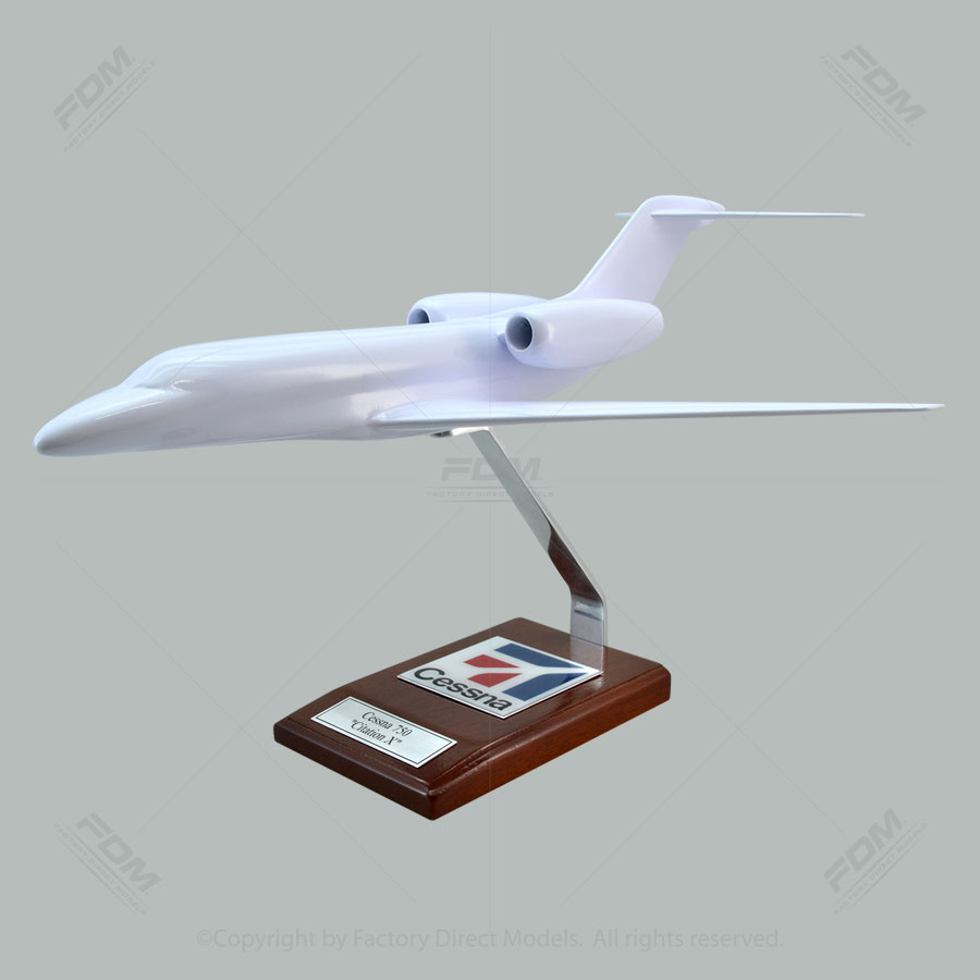 Your Custom Painted Cessna 750 Citation X Scale Model Airplane Your Custom Painted Cessna 750 Citation X Scale Model Airplane