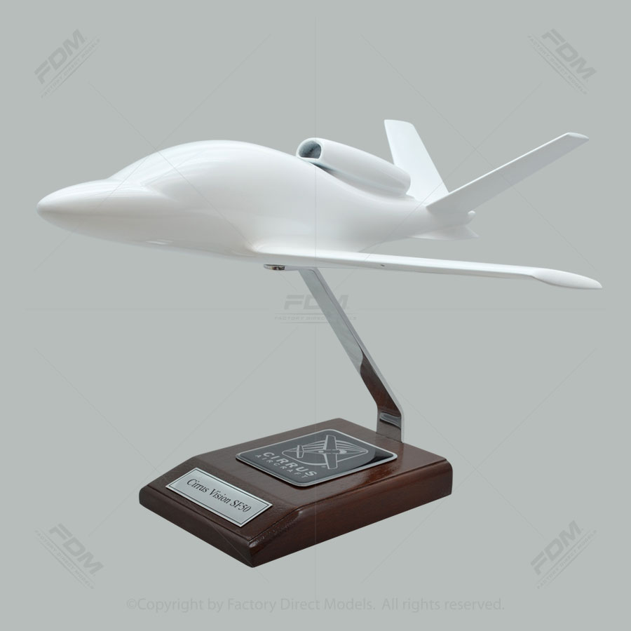 Your Custom Painted Cirrus Vision SF50 Scale Model Airplane Your Custom Painted Cirrus Vision SF50 Scale Model Airplane