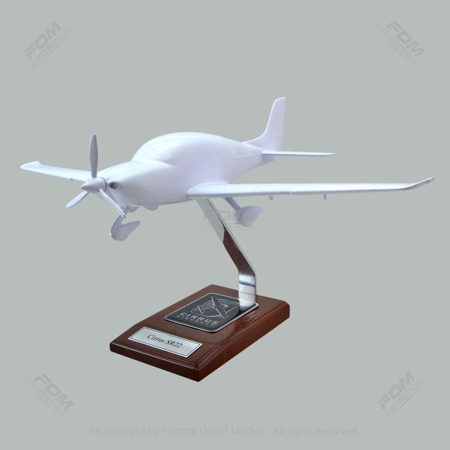 Your Custom Painted Cirrus SR22 Scale Model Airplane Your Custom Painted Cirrus SR22 Scale Model Airplane
