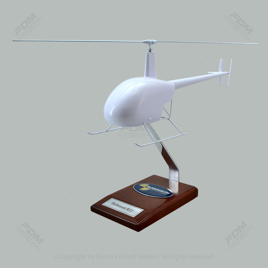 Your Custom Painted Robinson R22 Scale Model Helicopter Your Custom Painted Robinson R22 Scale Model Helicopter