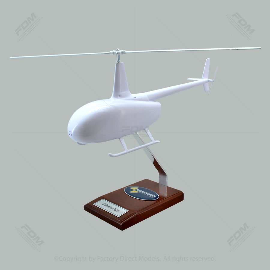 Your Custom Painted Robinson R66 Scale Model Helicopter Your Custom Painted Robinson R66 Scale Model Helicopter