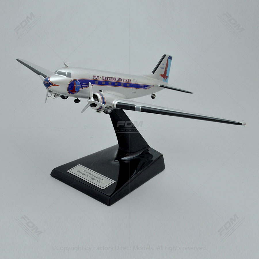Douglas DC-3 Fly Eastern Airlines Model Airplane Douglas DC-3 Fly Eastern Airlines Model Airplane