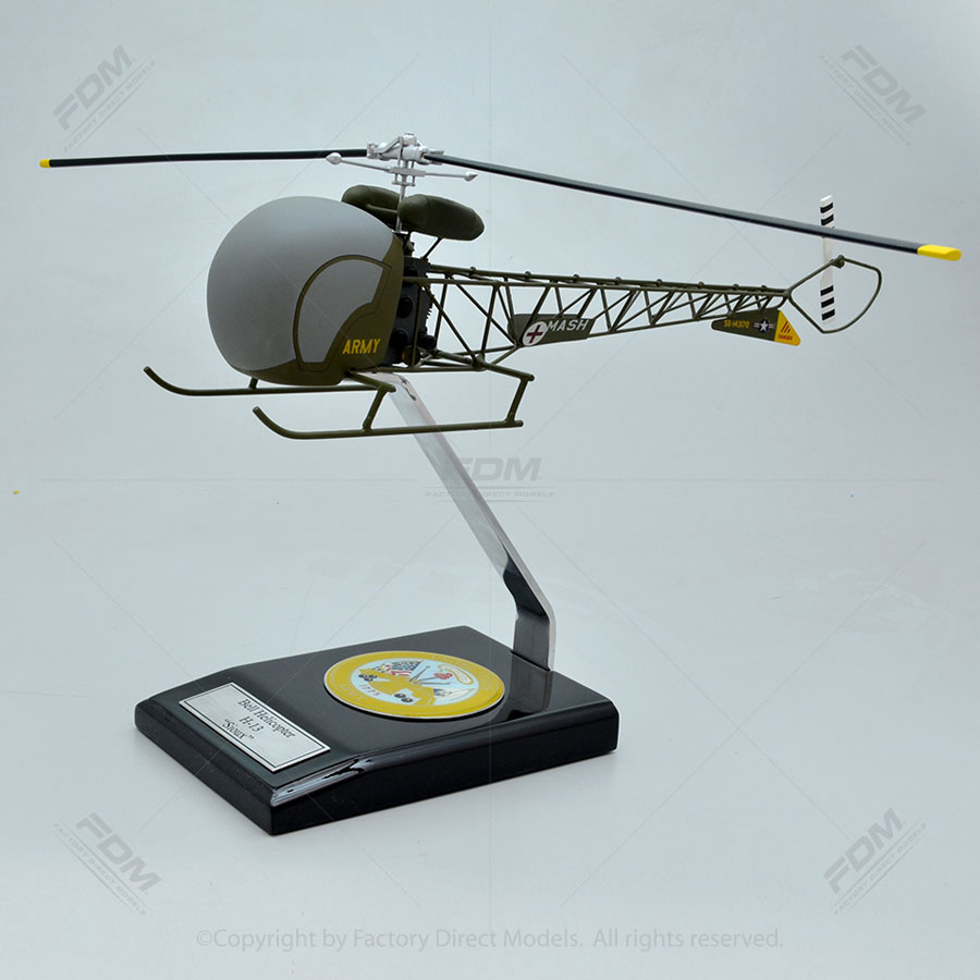 Bell H-13 Sioux MASH US ARMY Model Bell H-13 Sioux MASH US ARMY Model