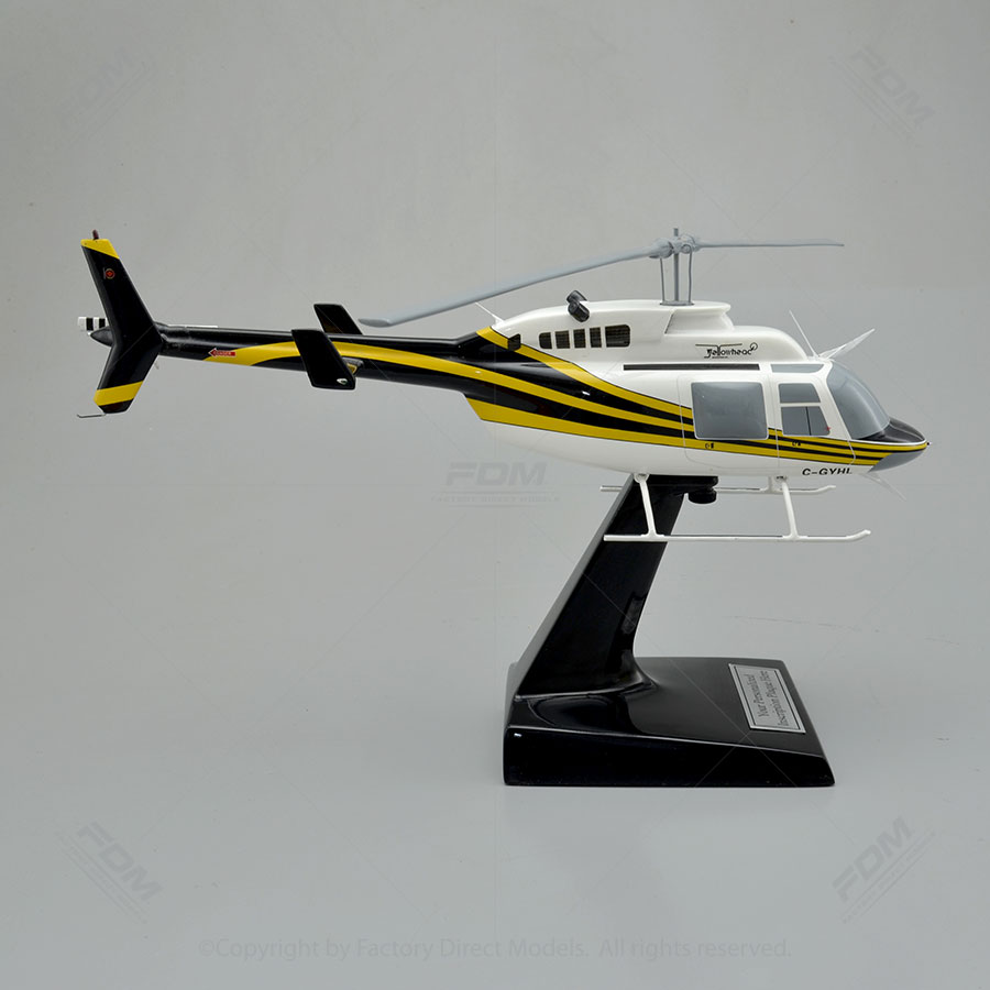 Bell 206L4 LongRanger Scale Model Helicopter