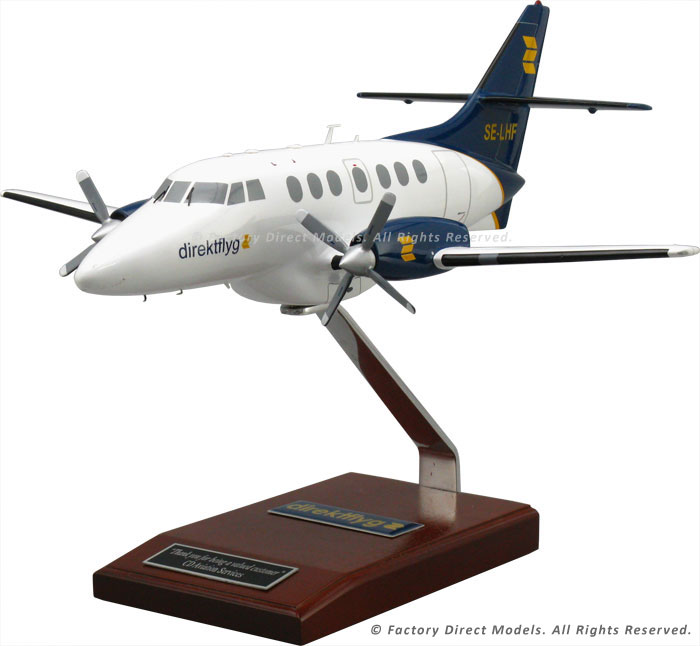 BAE Jetstream 32 Scale Model Airplane Factory Direct Models