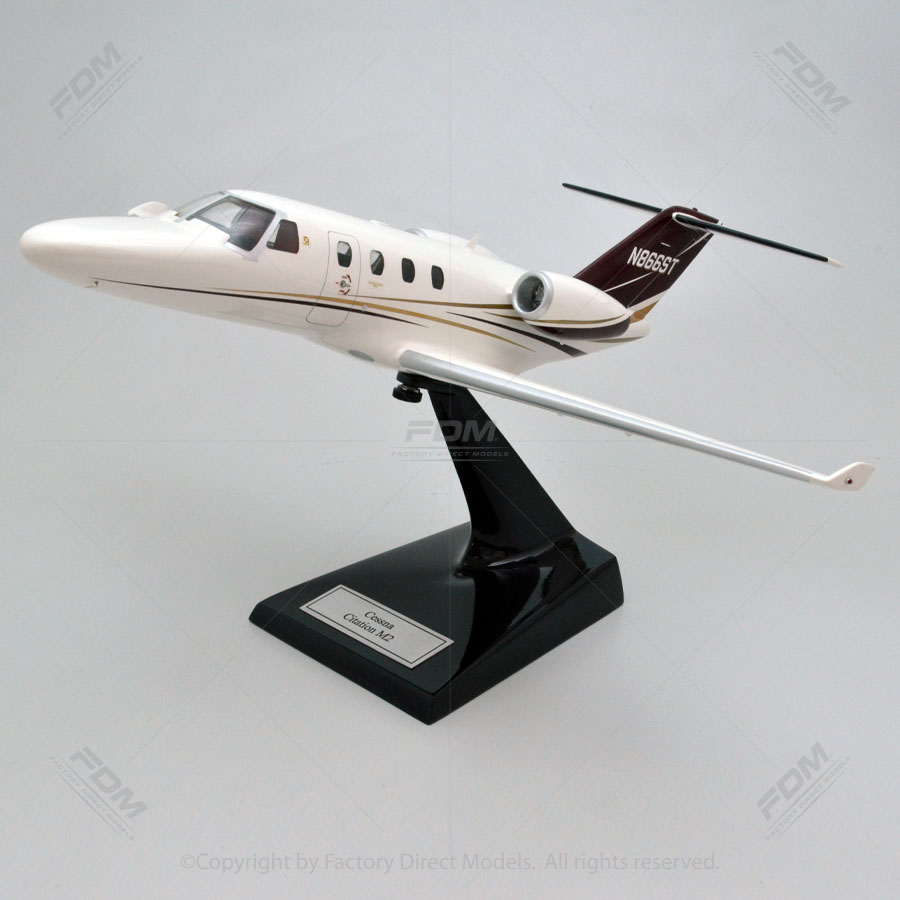 Cessna Citation Jet M2 Model with a Detailed Interior