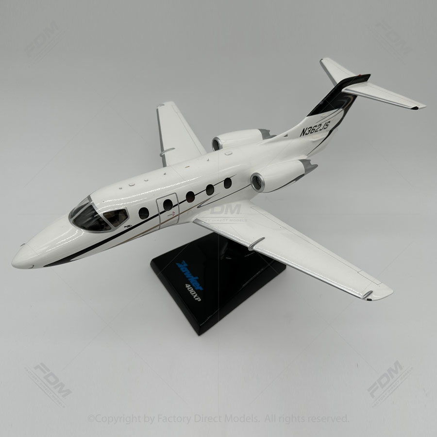 Hawker Beechcraft 400XP Scale Model Airplane