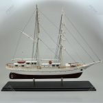 Brigantine "GREIF" Sailing Ship Model