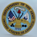 US Department of the Army Wall Plaque "14