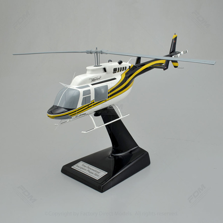Bell 206L4 LongRanger Custom Model Helicopter Factory Direct Models