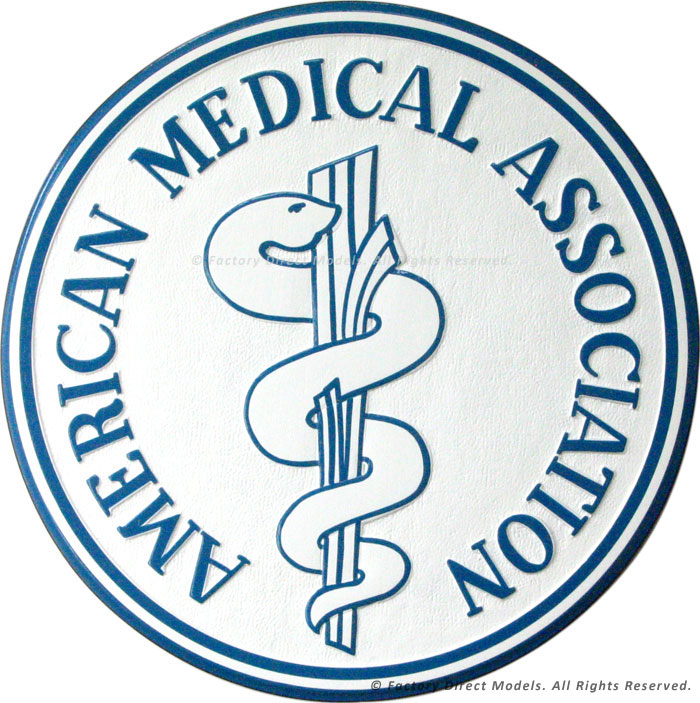 American Medical Association Wall Plaque | Factory Direct Models