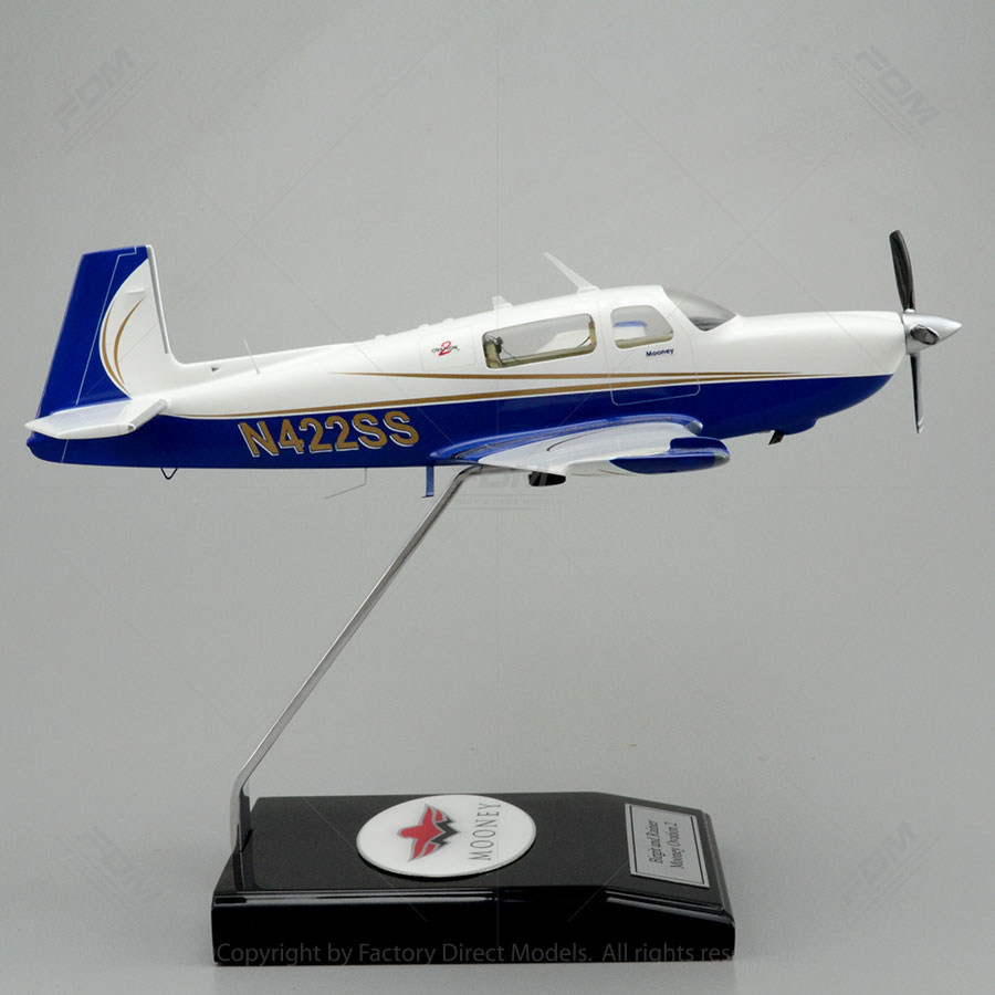 Mooney M20 Custom Model Plane Factory Direct Models