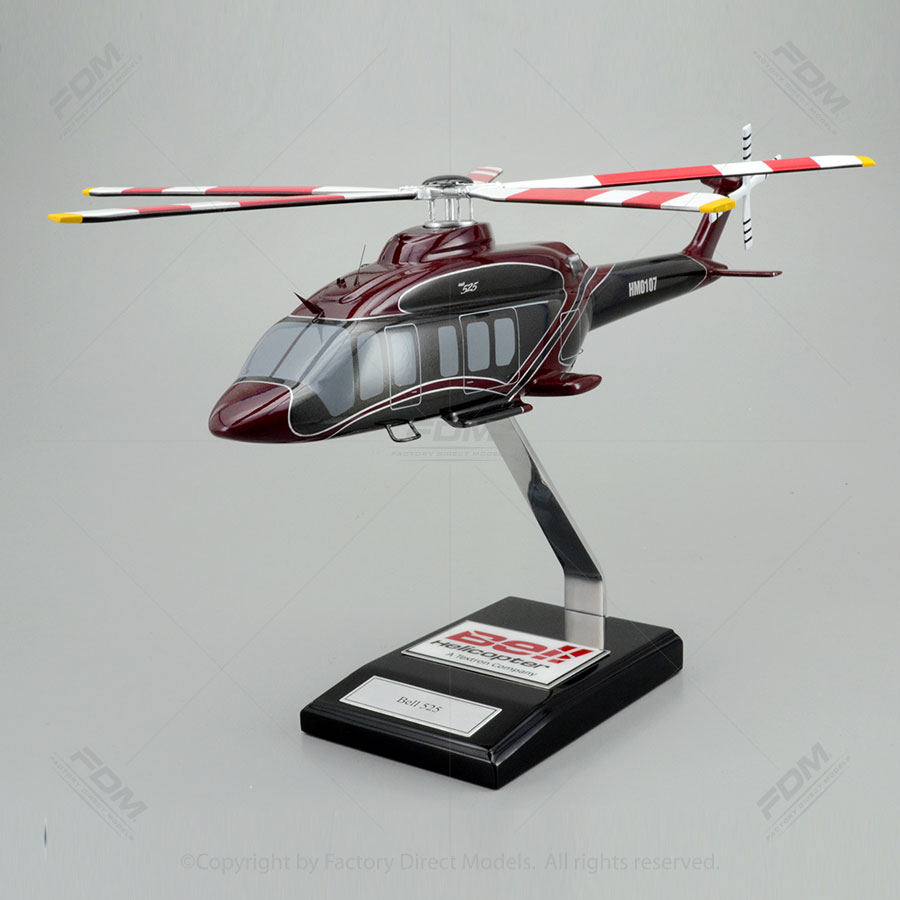 Bell 525 Relentless Custom Model Aircraft | Factory Direct Models