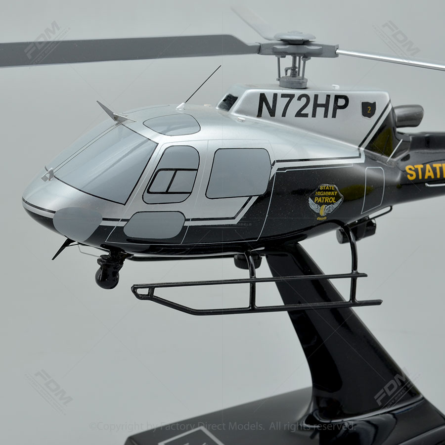 Airbus H125 Ohio State Highway Patrol Model Factory Direct Models
