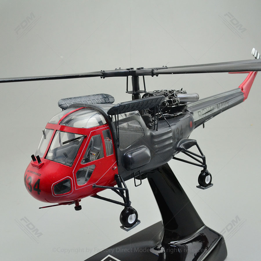 Westland Wasp Royal Navy Model with Detailed Interior Factory Direct
