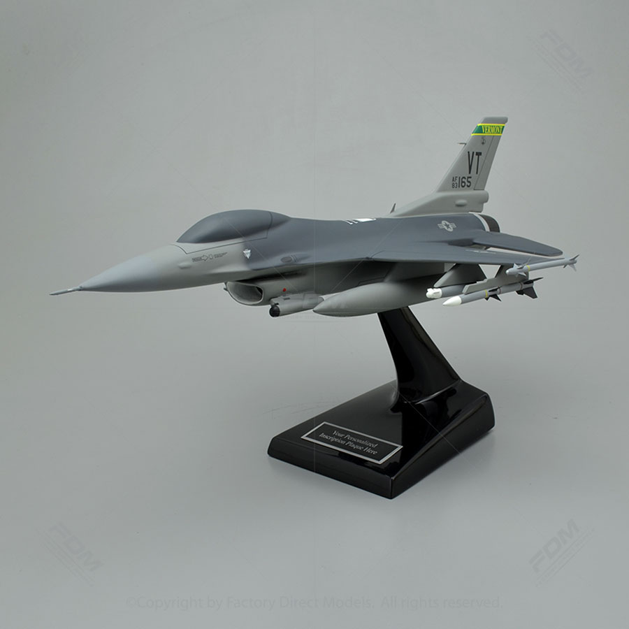 Custom Made General Dynamics F16 Fighting Falcon Model Airplane
