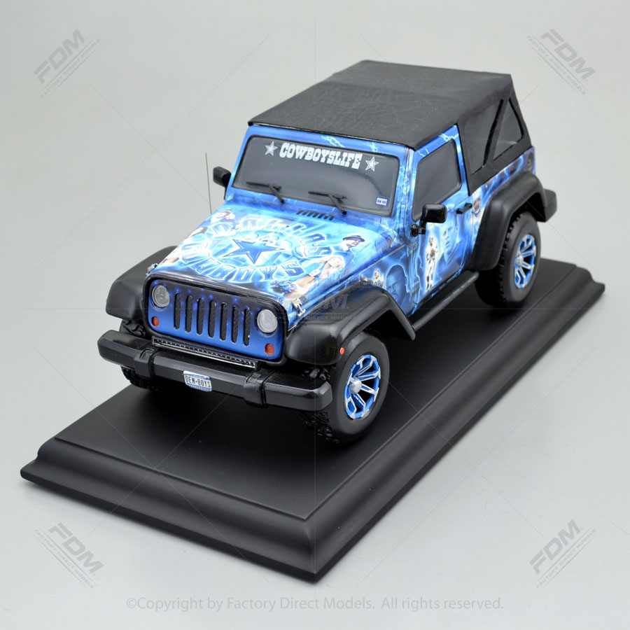 2007 Jeep Wrangler X Dallas Cowboys Model Jeep | Factory Direct Models
