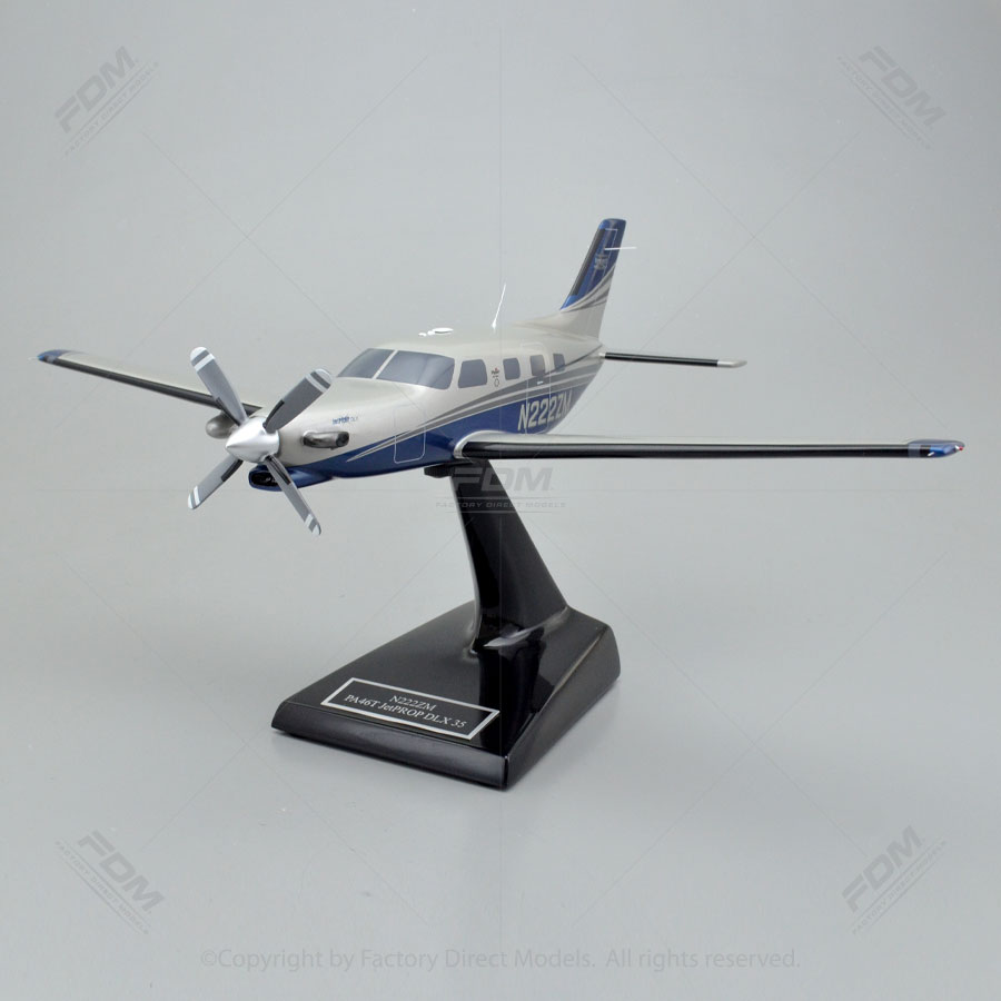 Custom Piper PA46 Malibu Mirage JetPROP DLX Model Airplane Factory