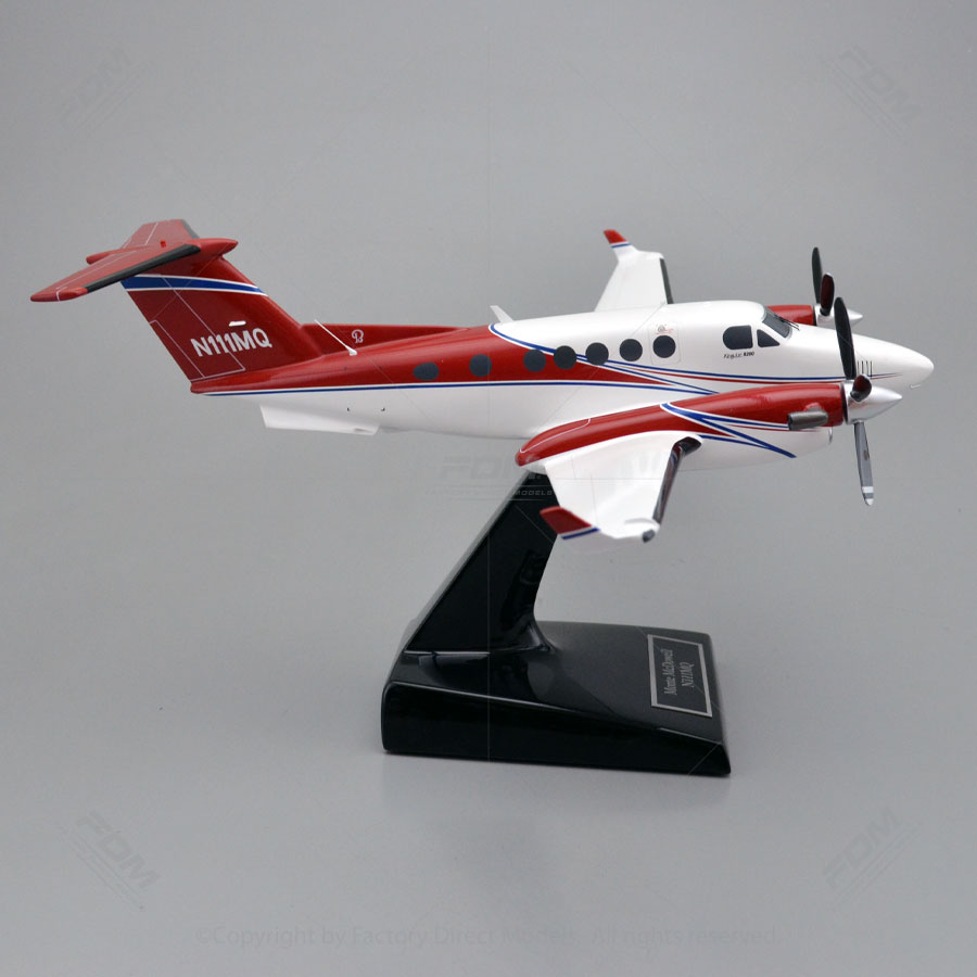 CustomBuilt Beechcraft B200 King Air Model Airplane Factory Direct
