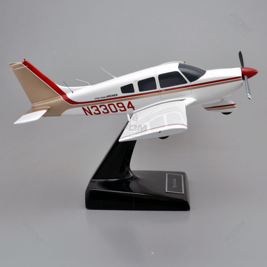 CustomBuilt Piper PA28180 Cherokee Archer Model Airplane Factory