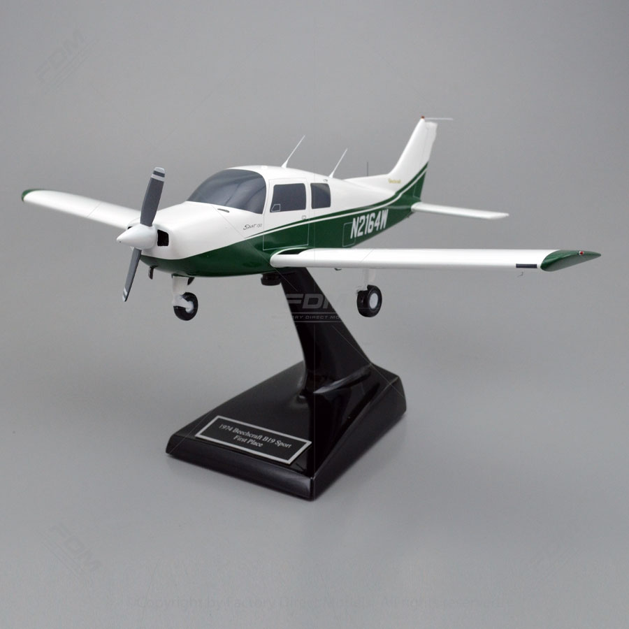 CustomBuilt Beechcraft B19 Sport Musketeer Model Airplane Factory