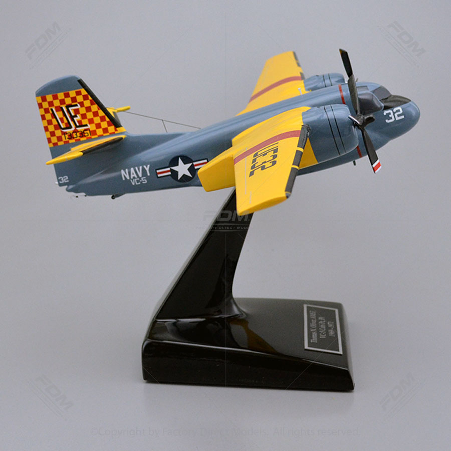 Custom-Built Grumman S-2 Tracker Model Airplane | Factory Direct Models