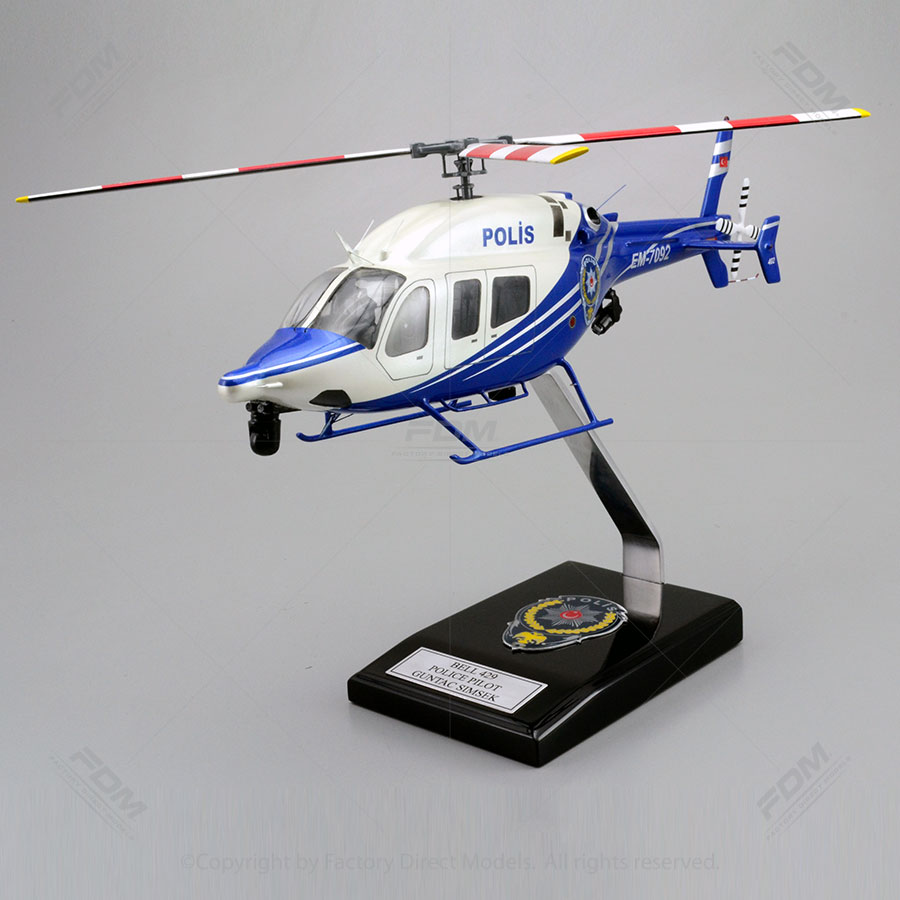 CustomBuilt Bell 429 Global Ranger Helicopter Model Factory Direct
