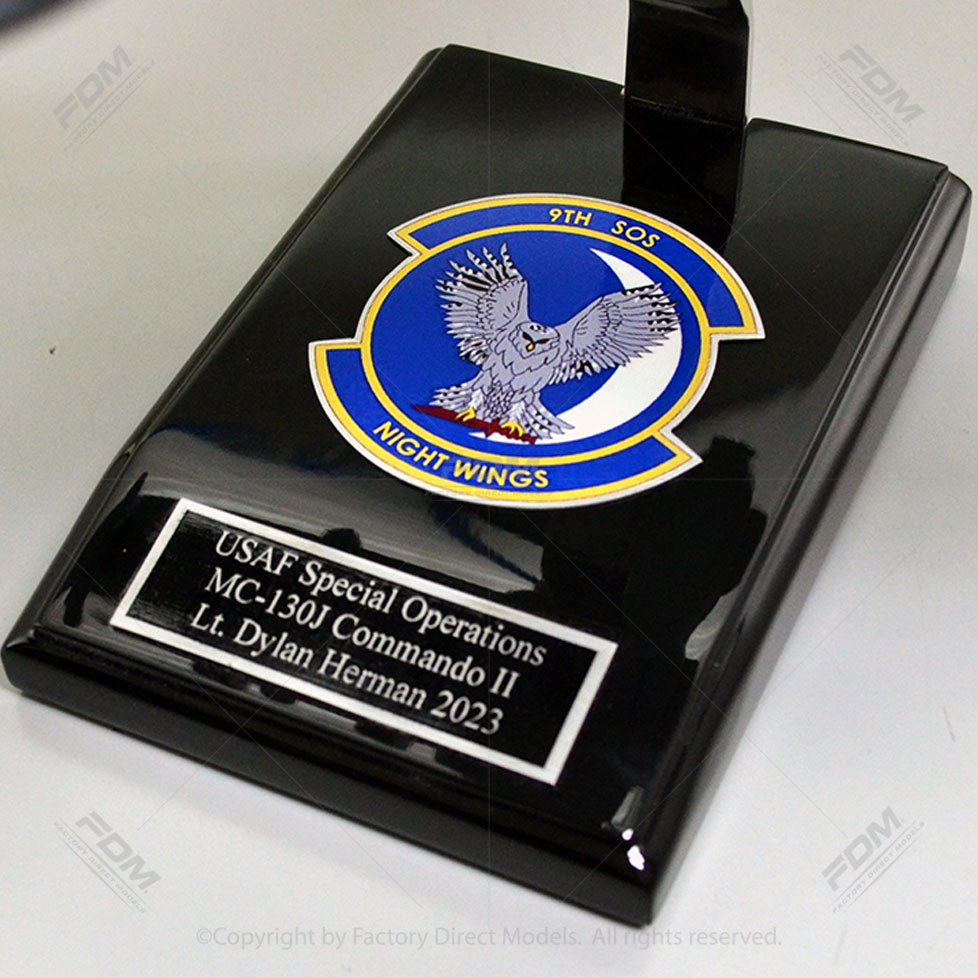 Custom-Built Lockheed Martin MC-130J Commando II Airplane Model ...