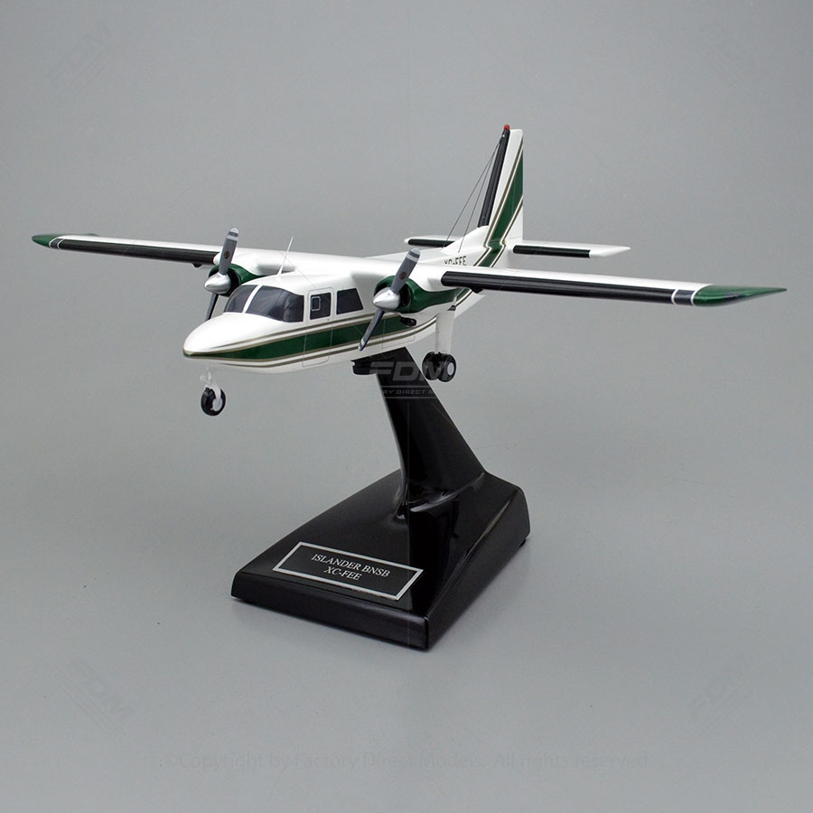 CustomMade BrittenNorman BN2B Islander Model Plane Factory Direct