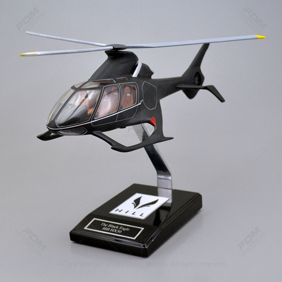 CustomMade Hill HX50 The Black Eagle Model Helicopter Factory Direct