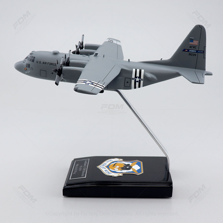 Custom Lockheed C-130H Hercules 94th Airlift Wing Wooden Model Aircraft ...