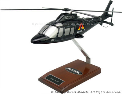 🇺🇦 1:43 Agusta Ferrari Team F50 Helicopter HandMade Red 1
