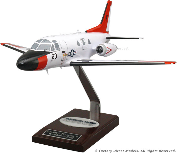 North American T39 Sabreliner Airplane Models Factory Direct Models